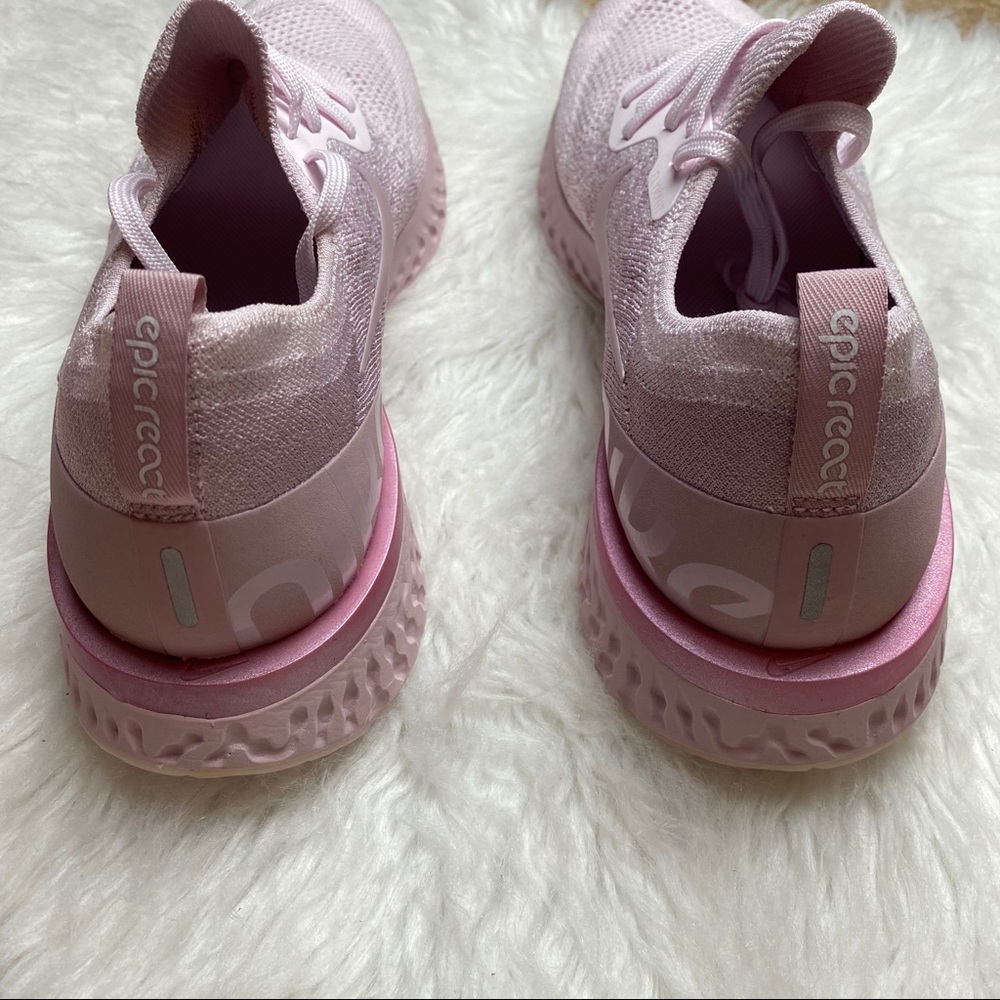 Nike Epic React Flyknit Pearl Pink - Picture 5 of 7
